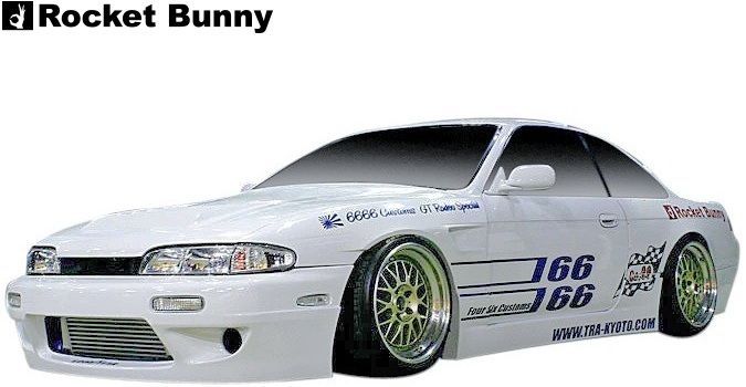 M's】 S14 シルビア 前期用 Rocket Bunny V1 フルキット フルエアロ 6