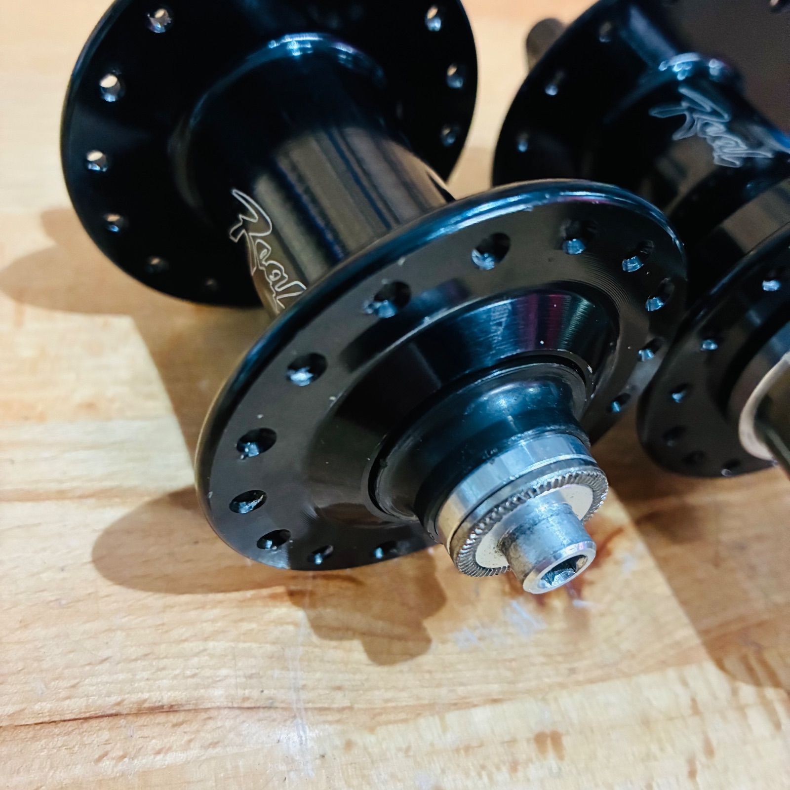 希少】 Real Design ディスク用 ハブ 32H 前後 セット OLD MTB アルミ