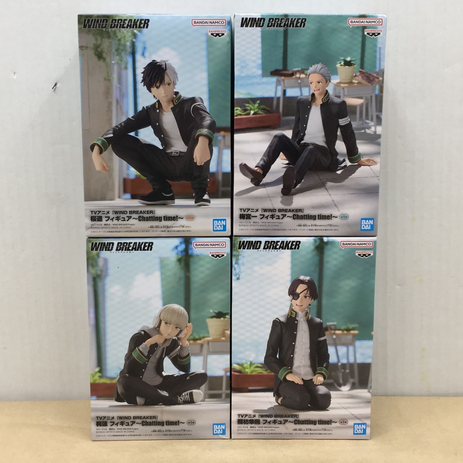 未開封 WIND BREAKER Chatting time! 桜遥 梅宮一 梶蓮 蘇枋隼飛