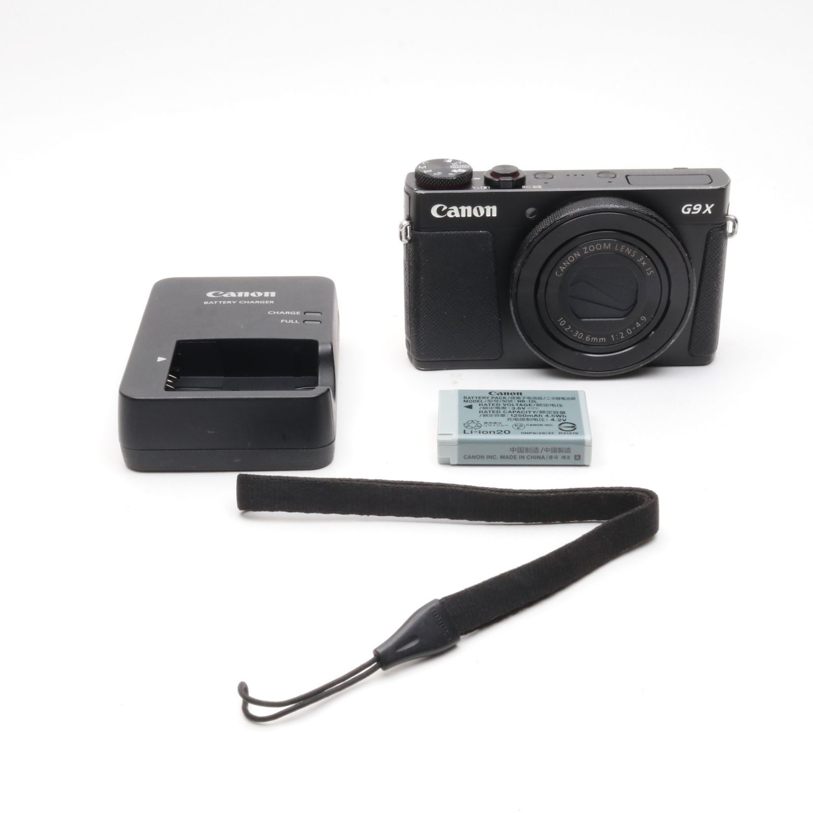 Canon コンパクトデジタルカメラ PowerShot G9 X Mark II ブラック 1.0 