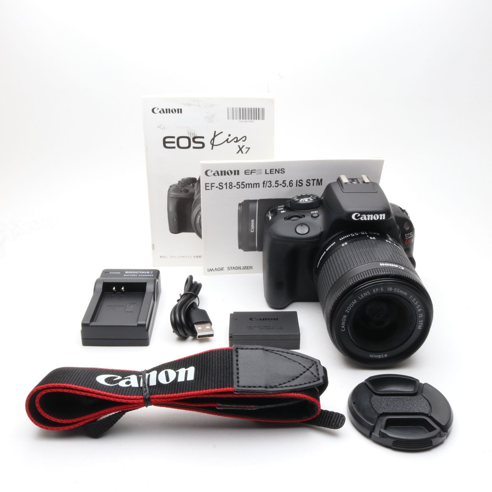 Canon デジタル一眼レフカメラ EOS Kiss X7 レンズキット EF-S18-55mm
