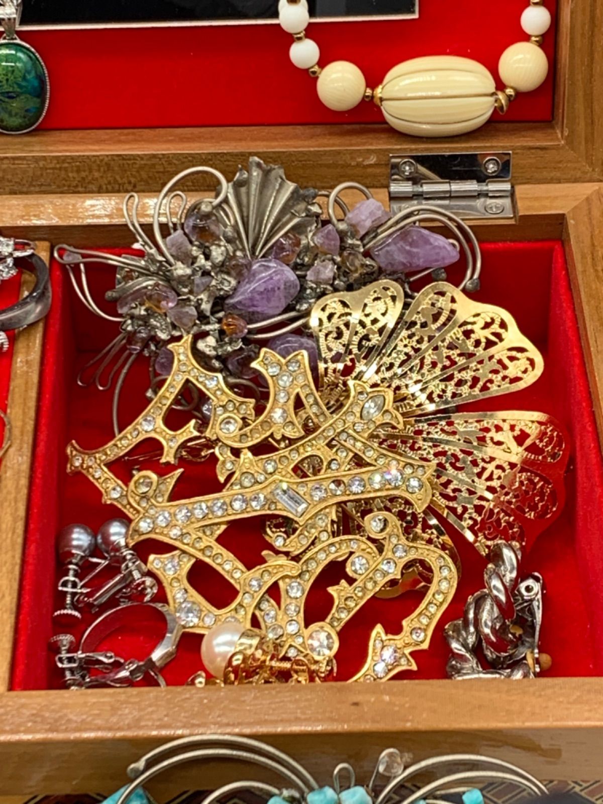 遺品整理 生前整理 アクセサリー まとめ売り ネックレス リング