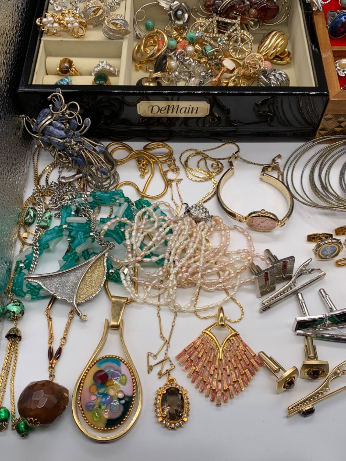 遺品整理 生前整理 アクセサリー まとめ売り ネックレス リング