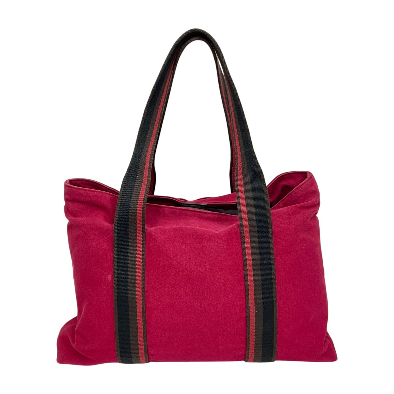 HERMÈS エルメス トートバッグ トロカホリゾンタルMM キャンバス