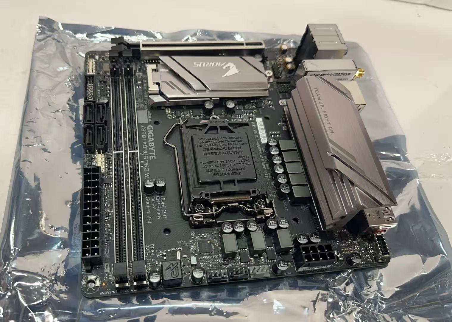 訳あり　GIGABYTE  Z390 I AORUS PRO WIFI 1.0G M/B   マザーボード 922498++