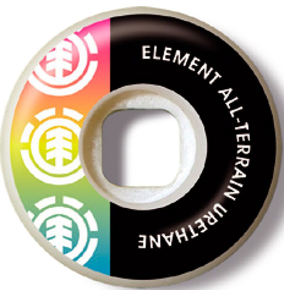 エレメント ELEMENT ELEMENT スケートボード SECTION RAINBOW 52mm ウィール BB027306 AST AST