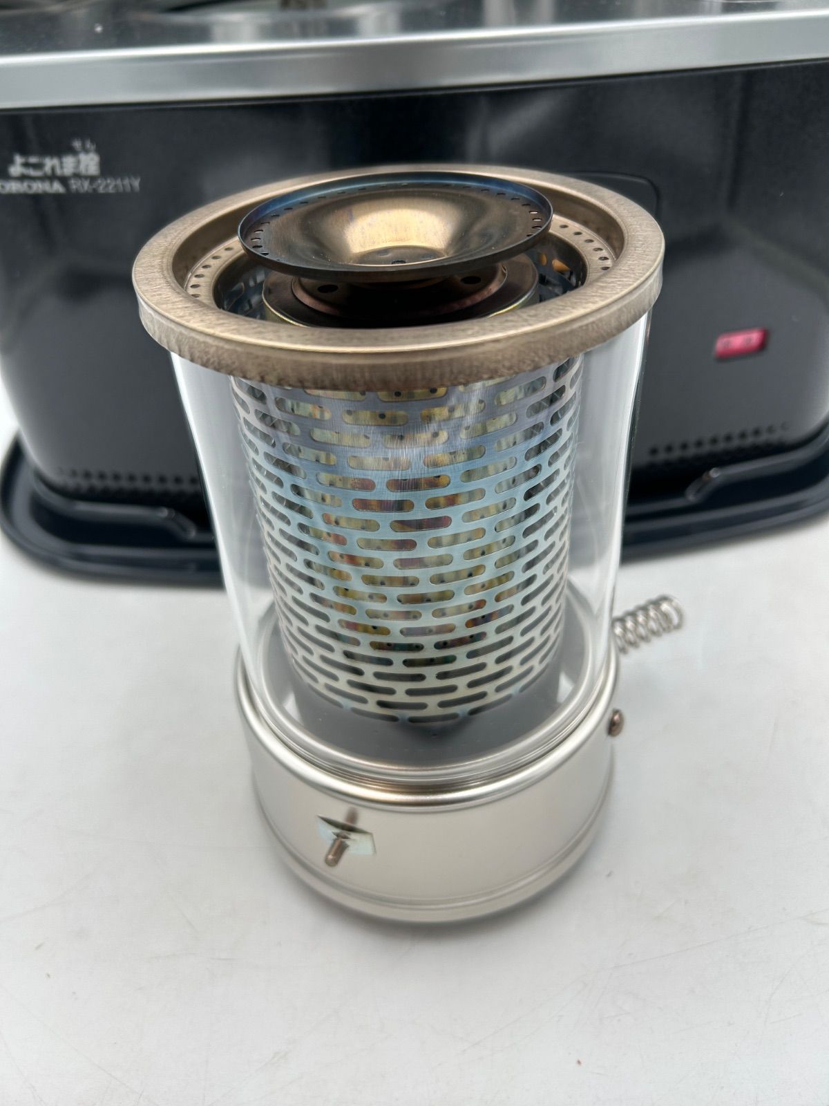 CORONA コロナ 石油ストーブ RX-2211Y-HDD よごれま栓 ダークグレー 箱