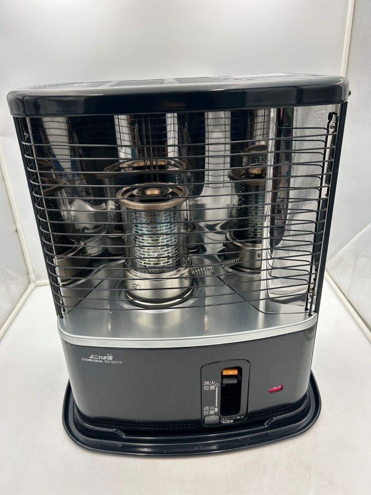 【新品】CORONA RX-2211Y-HD ストーブ ダークグレー CORONA コロナ 石油ストーブ RX-2211Y-HDD よごれま栓 ダークグレー 箱