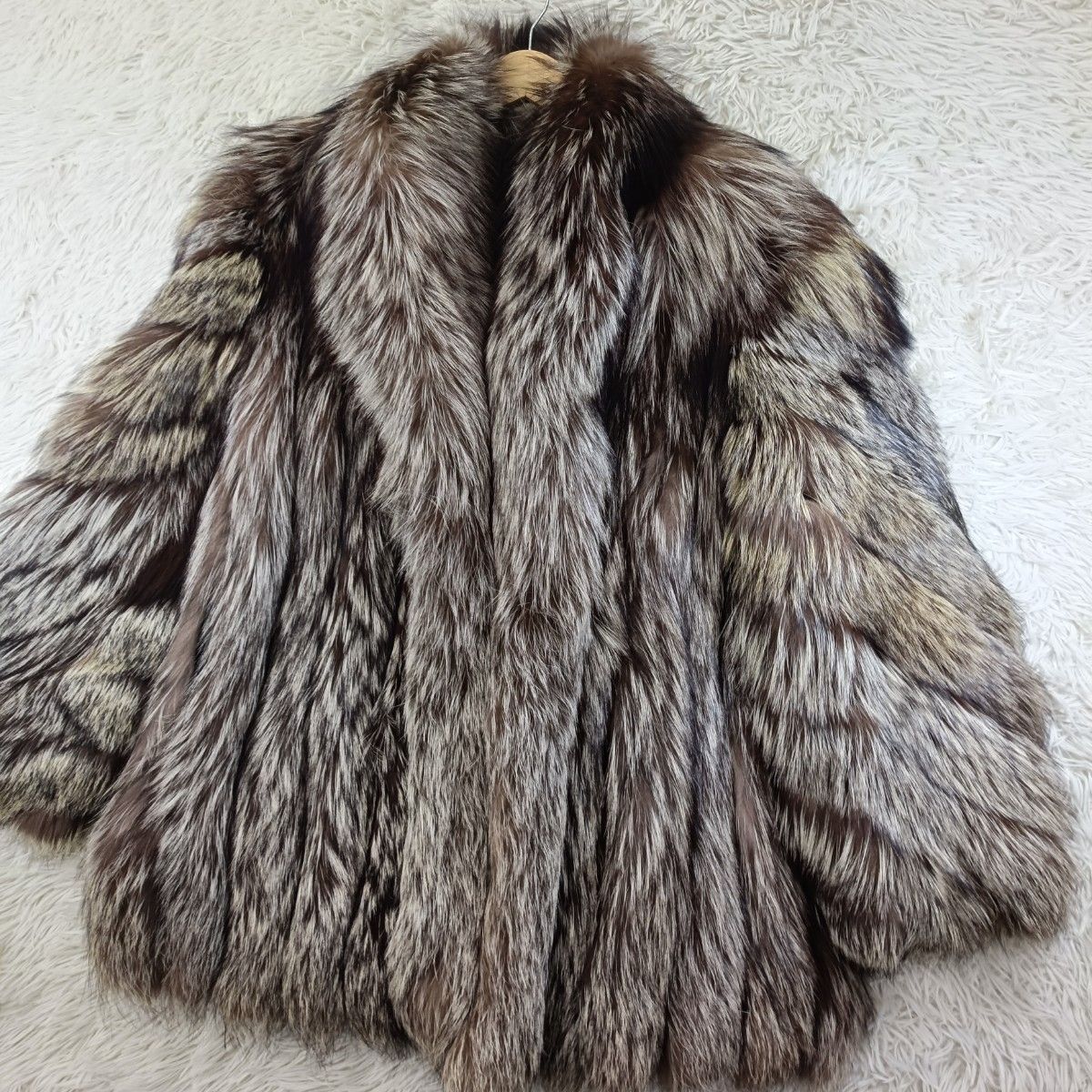 着丈75cm サガフォックスロイヤル シルバーフォックス フォックス