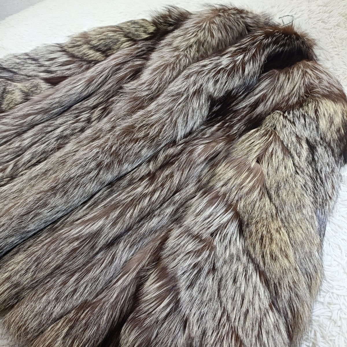着丈75cm サガフォックスロイヤル シルバーフォックス フォックス