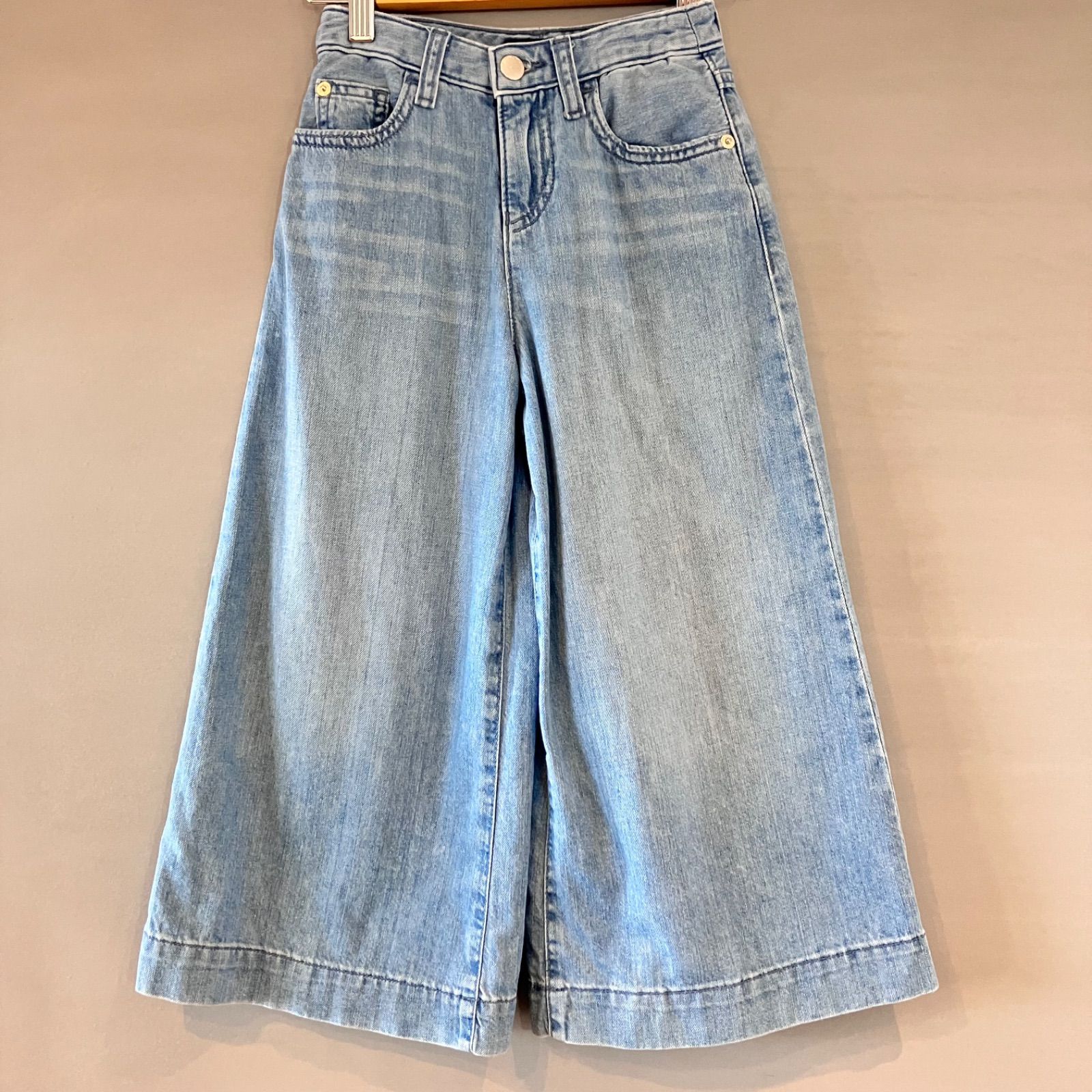 EMPORIO ARMANI エンポリオ アルマーニ デニムフレアパンツ ブーツ 