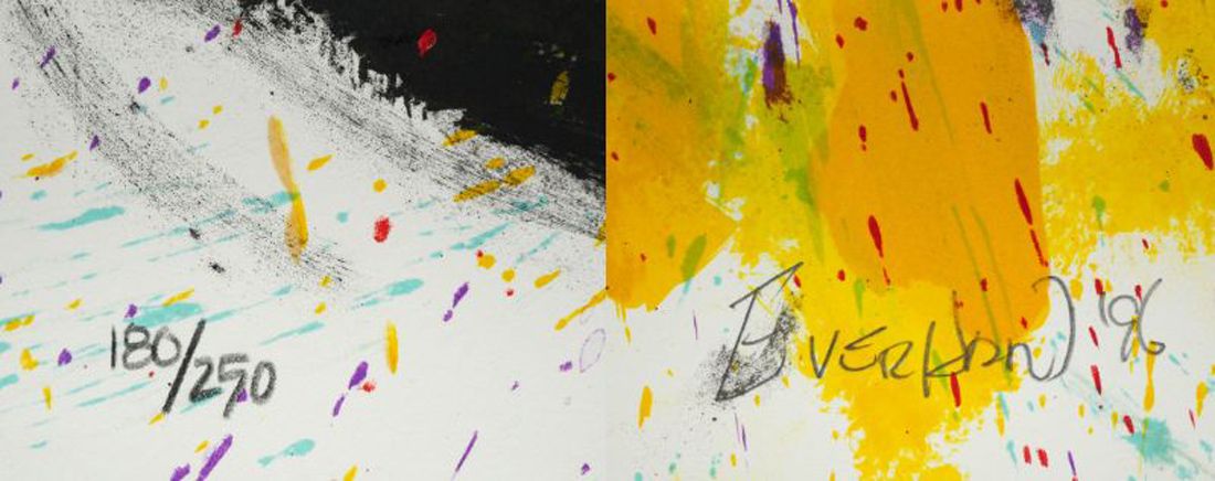 トム エバハート（TOM EVERHART）「SUMMER」リトグラフ・限定サイン