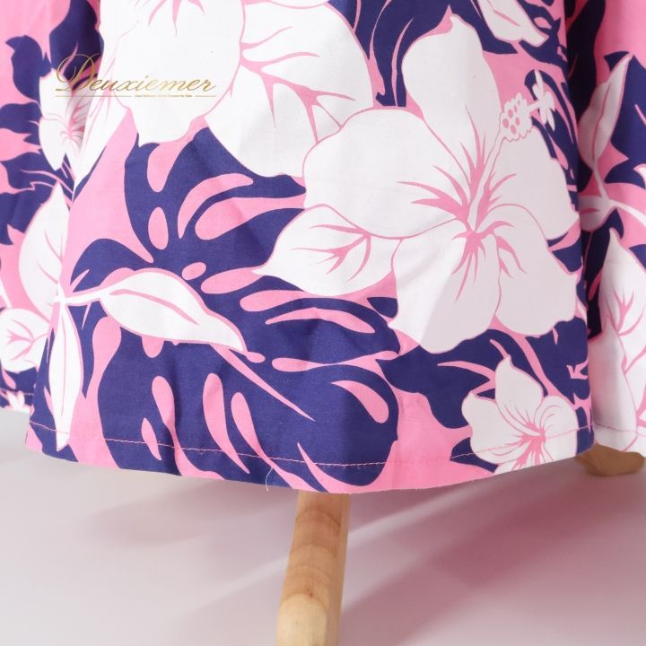 フラダンス 衣装 ワンピース ドレス ピンク系 CC Fashions ハワイ製