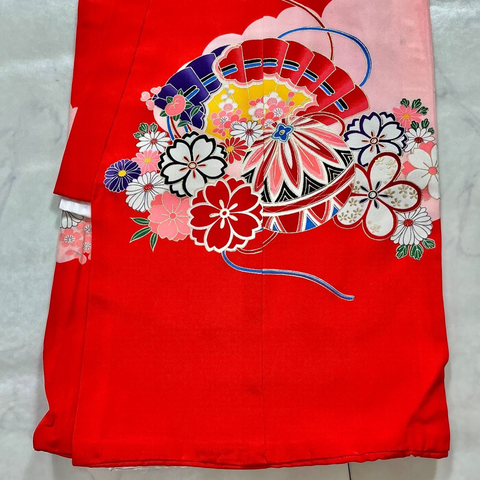 ◇kimono+one◇未使用同然◇産着◇お宮参り◇長襦袢付き◇正絹◇七五三