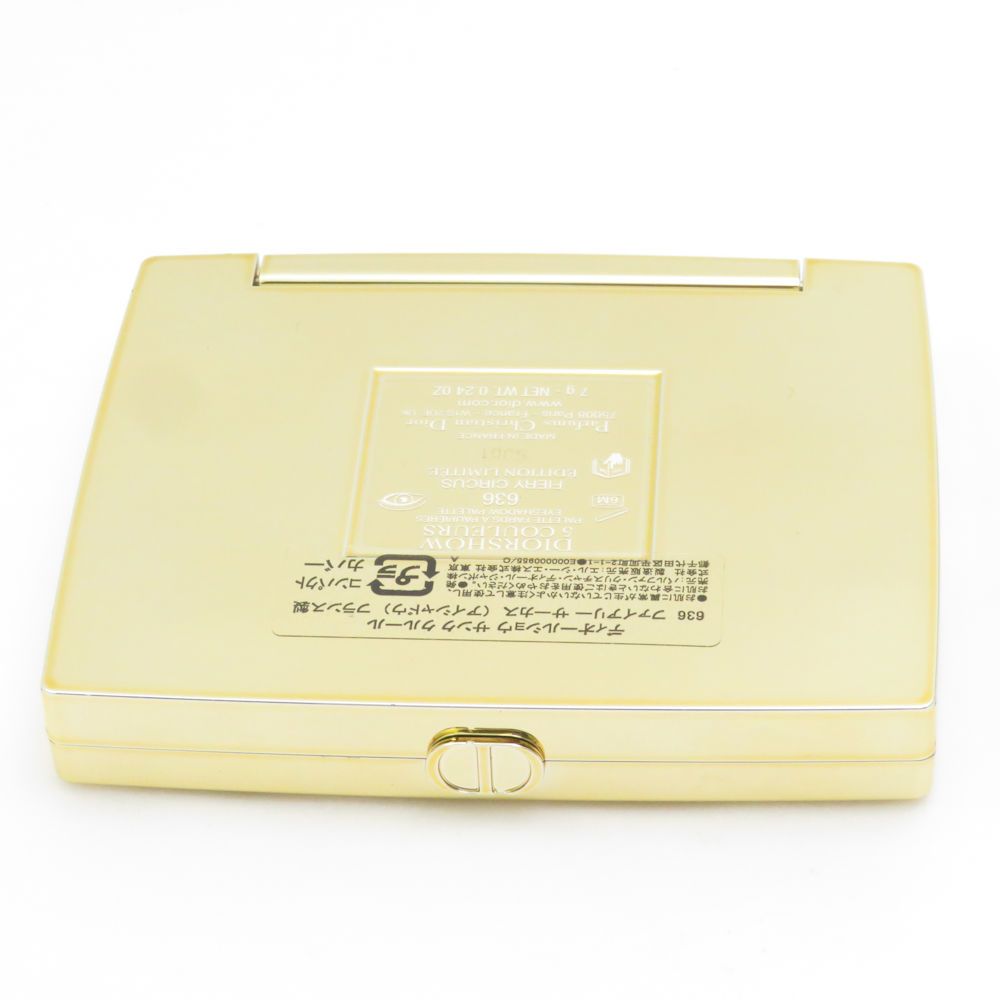 限定　完売品　Dior ディオール サンク　クルール636 ショッパー付き Dior ホリデーコレクション2025】「ディオールショウ サンク クルール