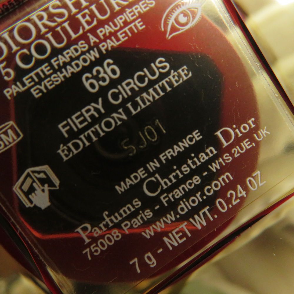 未使用 Dior ディオール ショウ サンククルール アイシャドウ 7g 636
