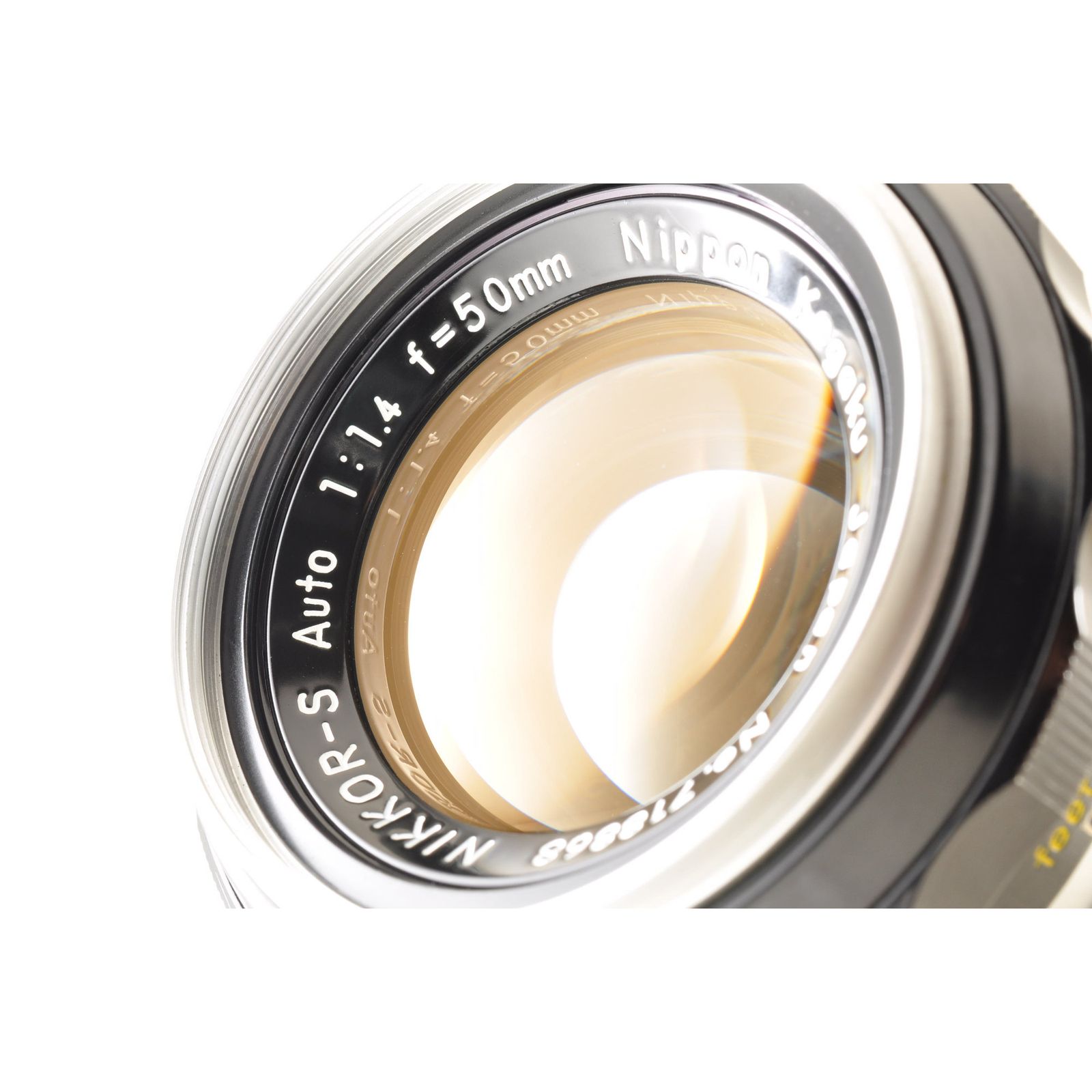 Nikon NIKKOR-S Auto 50mm F1.4 非Ai 単焦点 標準レンズ ニコン F