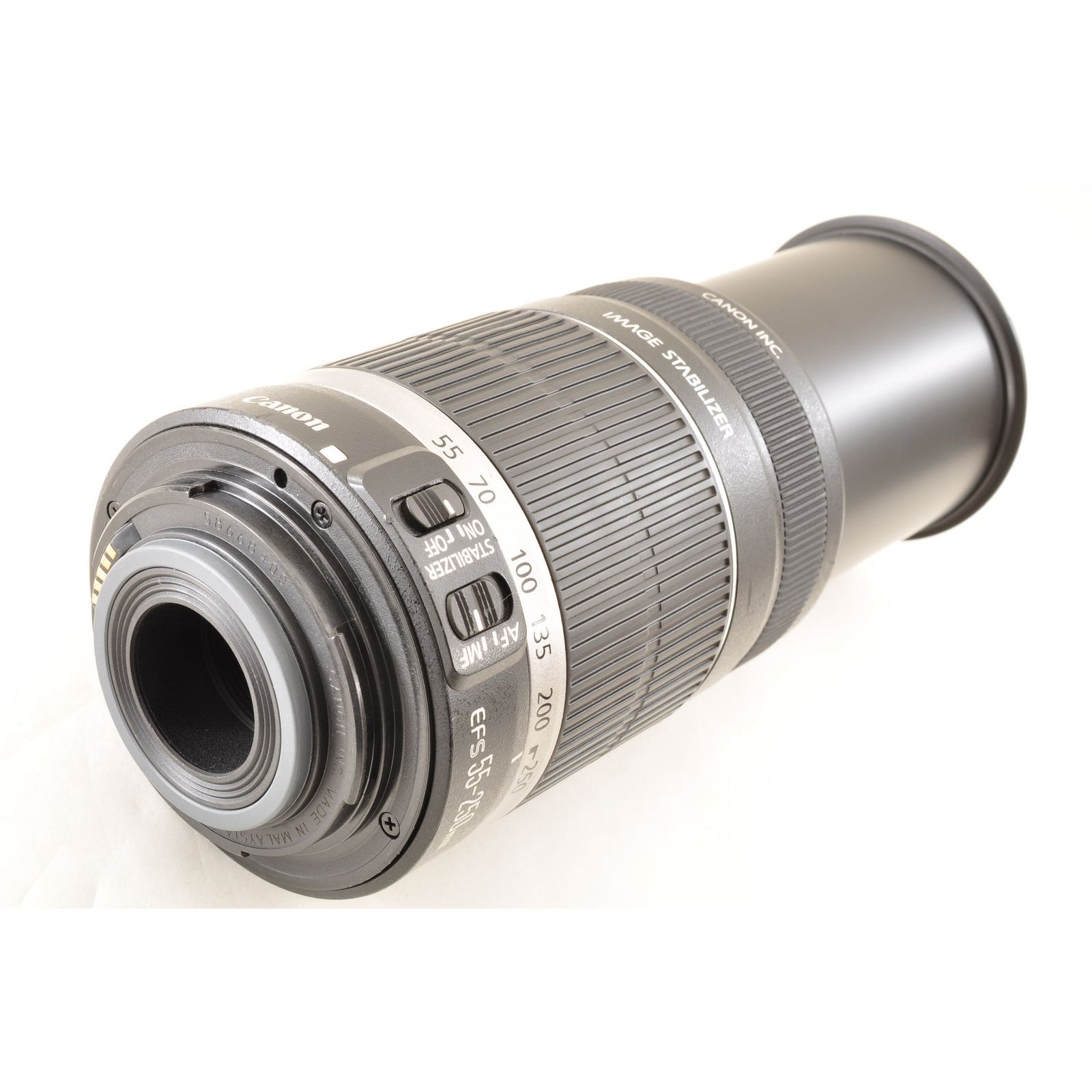 Canon EF-S 55-250mm F4-5.6 IS 手ブレ補正付 望遠ズームレンズ - メルカリ