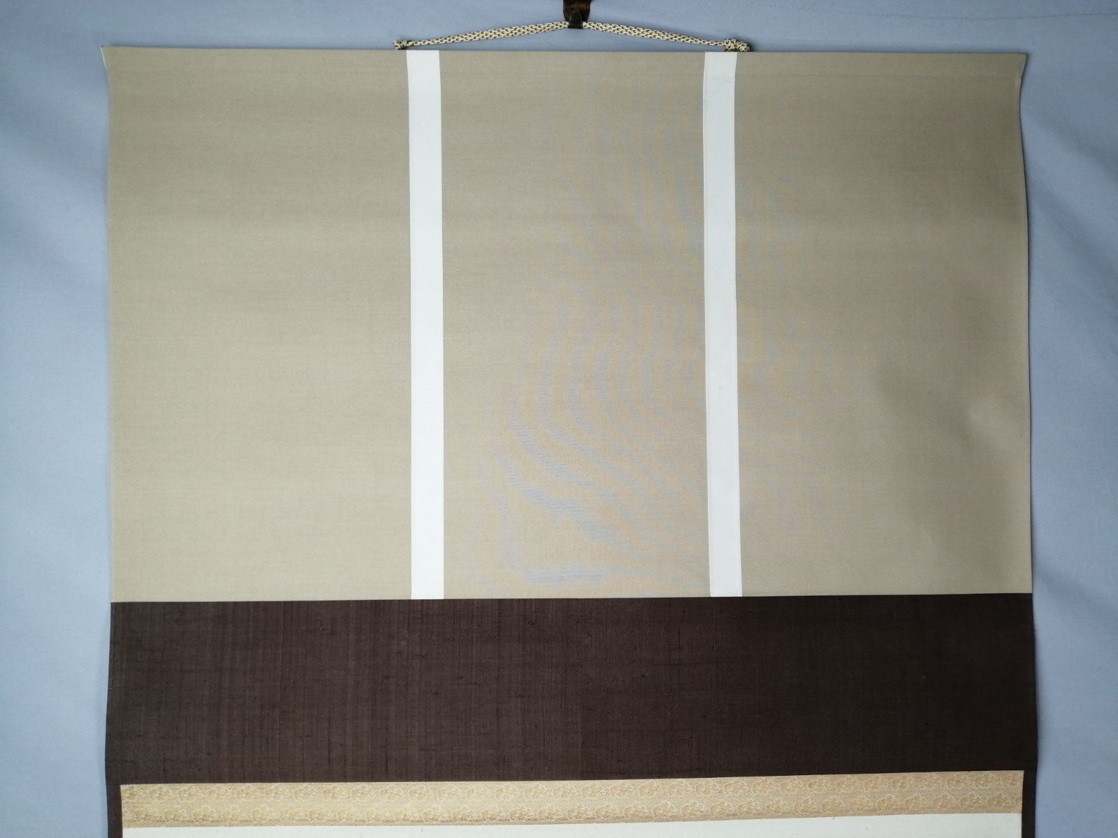 茶道具】大徳寺 黄梅院 小林太玄筆 下川宗玉宛12月 消息 茶掛 掛軸