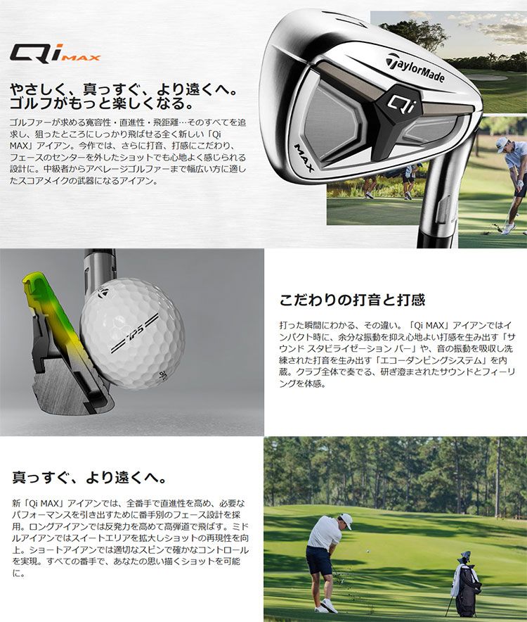ゴルフ テーラーメイドQi 7i単品 REAX 65R