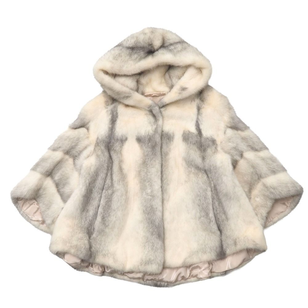 コペンハーゲン　ミンクファーフード付き □美品□KOPENHAGEN FUR コペンハーゲンファー PURPLE QUALITY