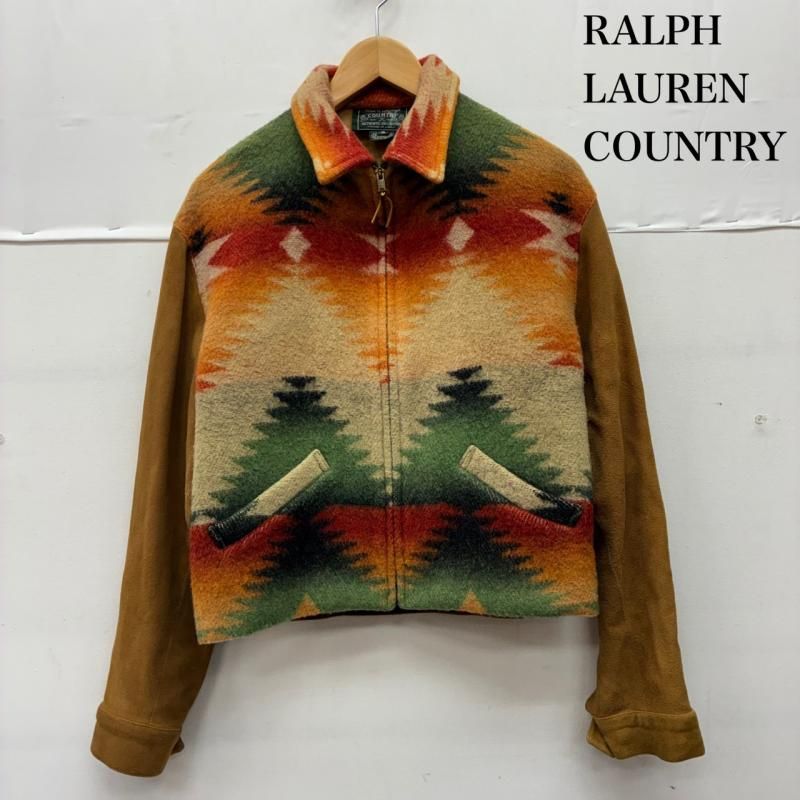 ラルフローレン COUNTRY 80s 90s ネイティブ ウール ブランケット