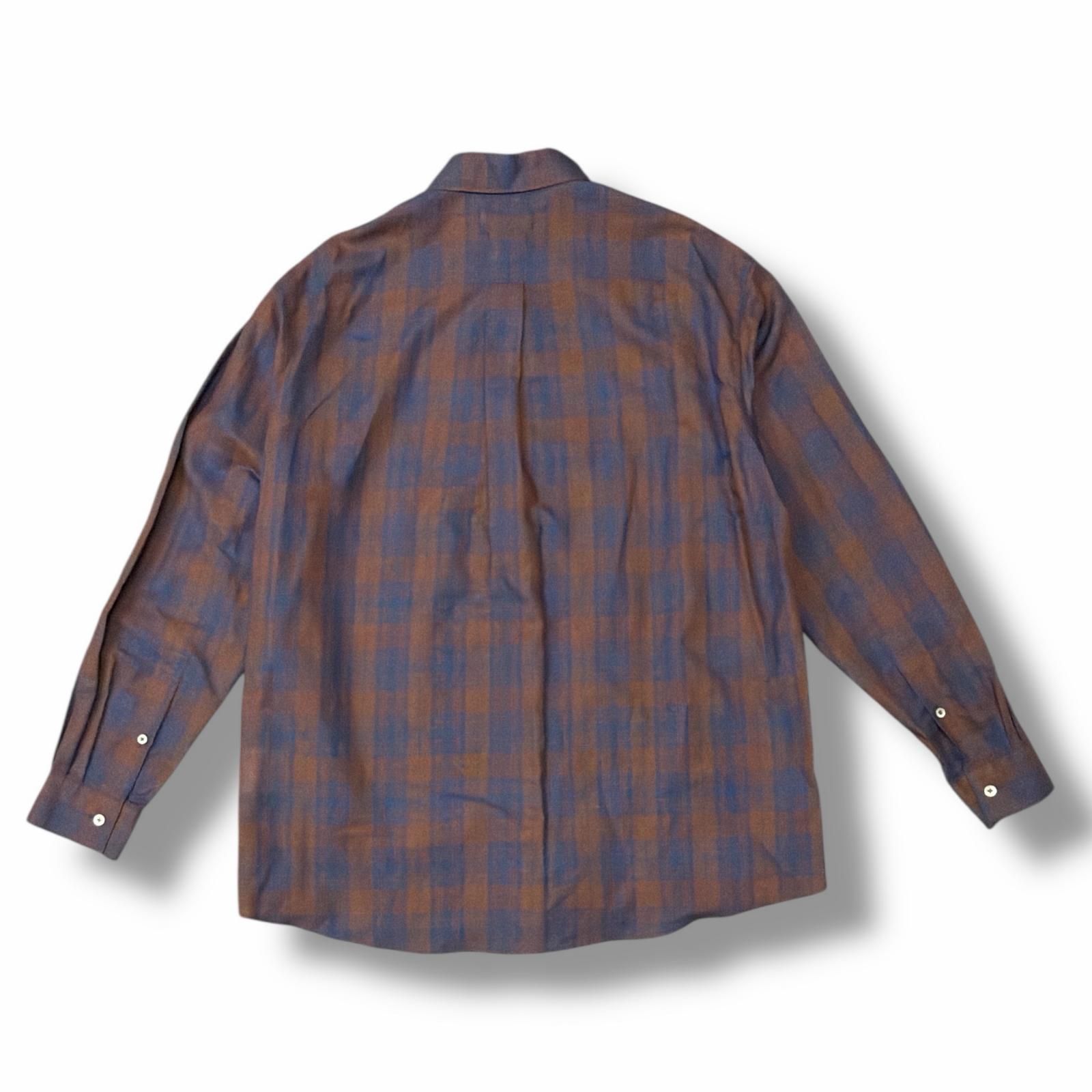YOKE COTTON LINEN BOIL SHIRTS サイズ1 25SS 参考上代35200円 未使用 YOKE 25SS COTTON LINEN BOIL SHIRTS コットン