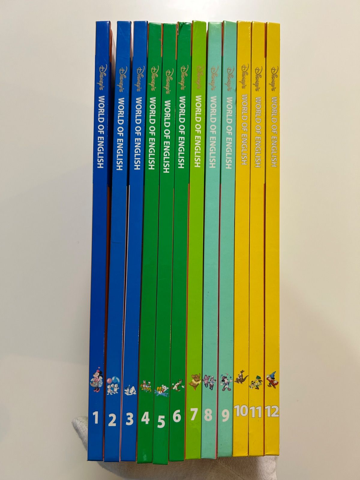 ディズニー英語システムDisney World of English Book1～12 DWE