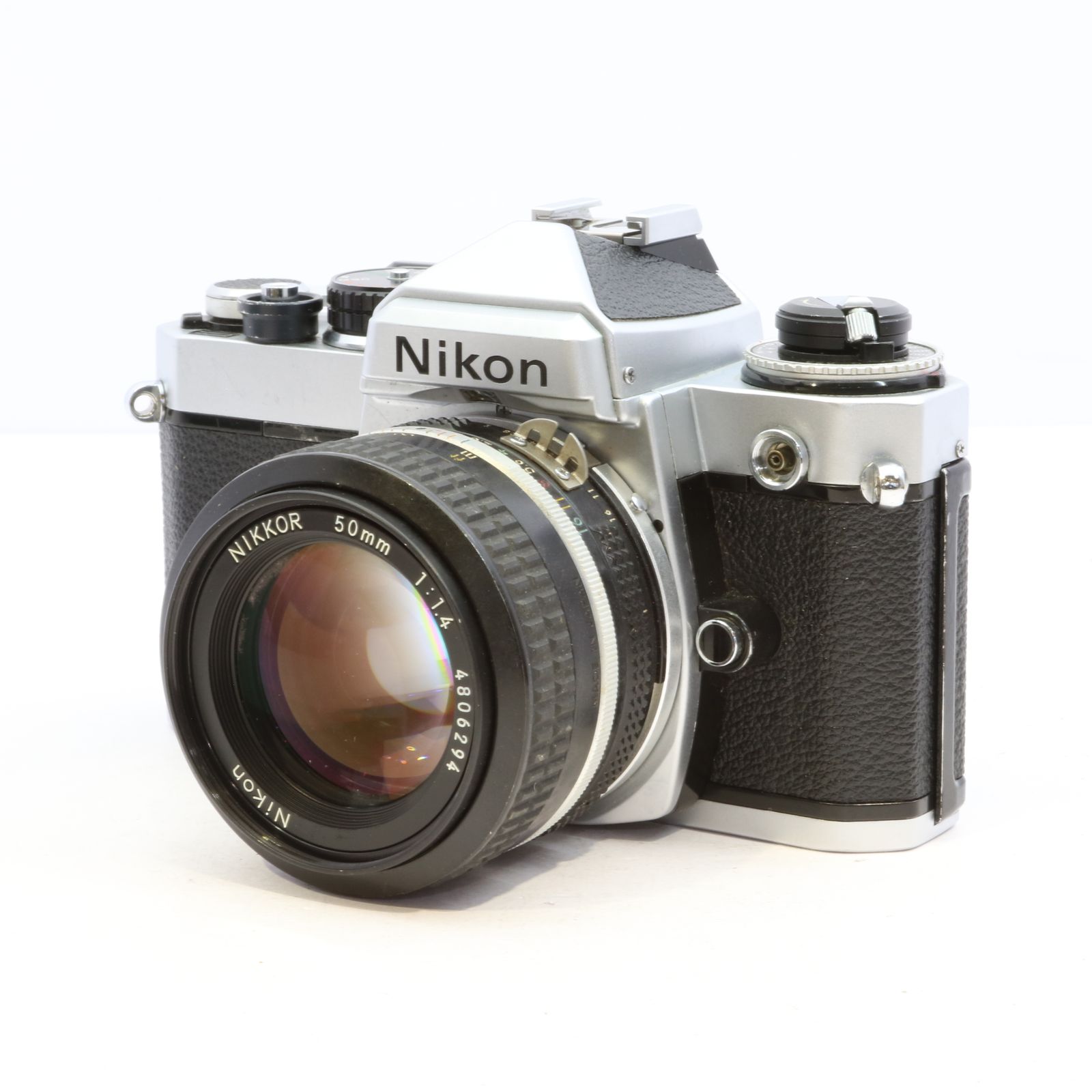 完動品】Nikon FE + NIKKOR 50mm F1.4 フィルムカメラ 動作確認済み