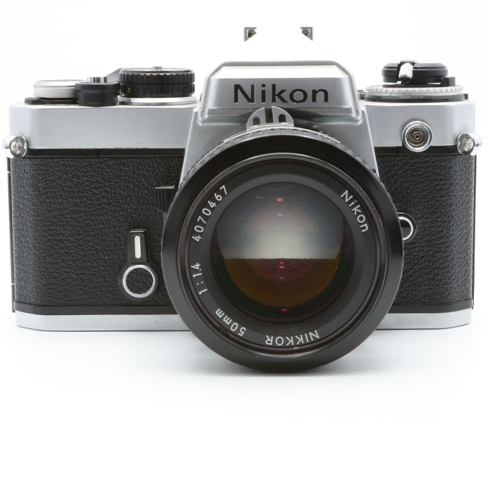 完動品】Nikon FE + NIKKOR 50mm F1.4 フィルムカメラ 動作確認済み