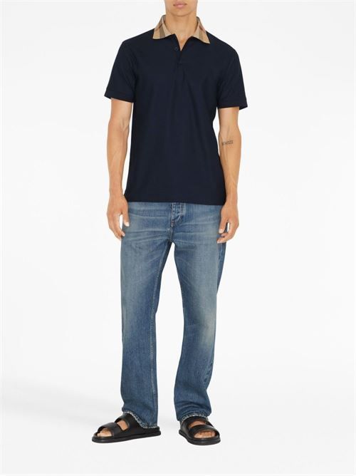 バーバリー チェックカラーコットンポロシャツ 送料無料 - メルカリ