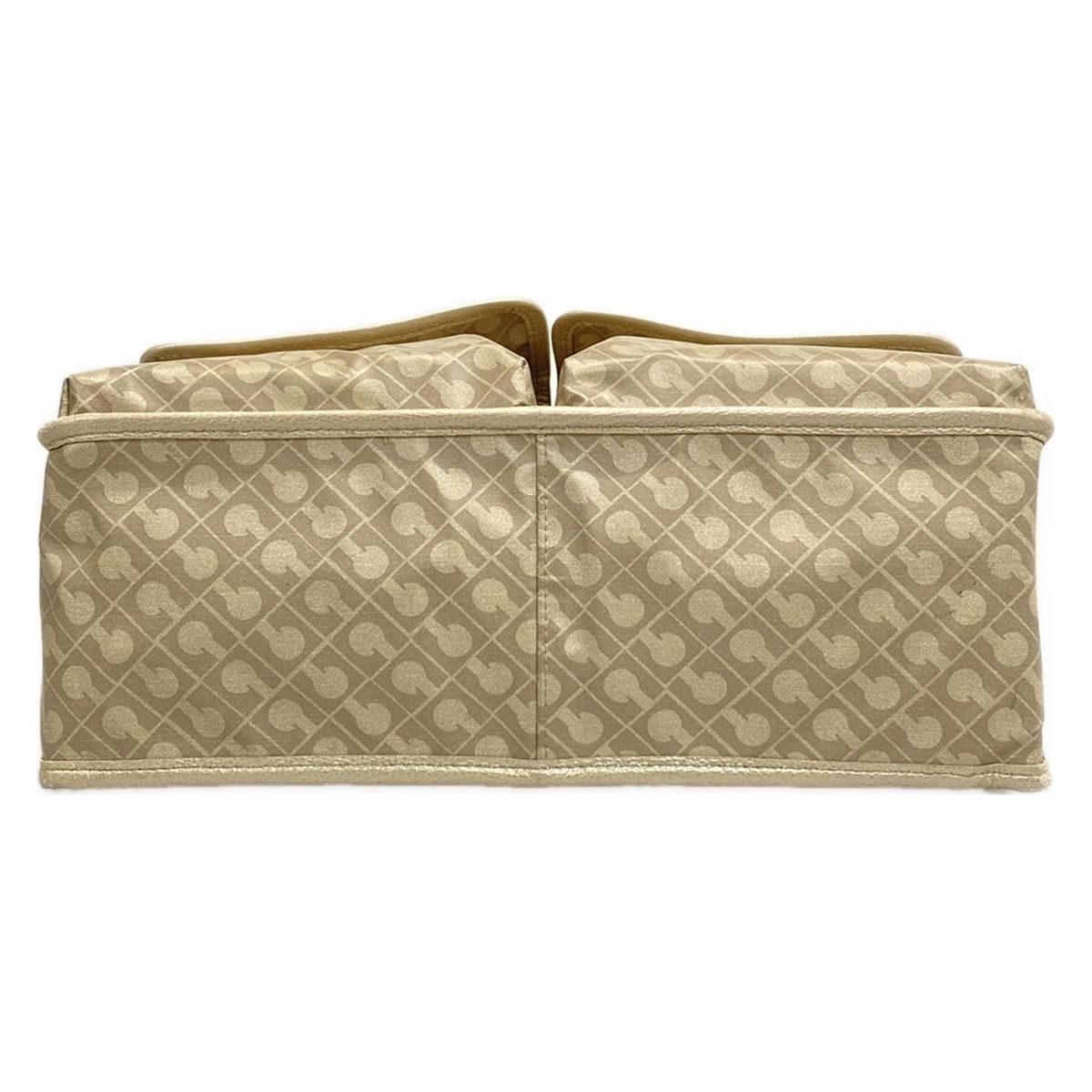 GHERARDINI(ゲラルディーニ) ハンドバッグ - グレーベージュ×ベージュ