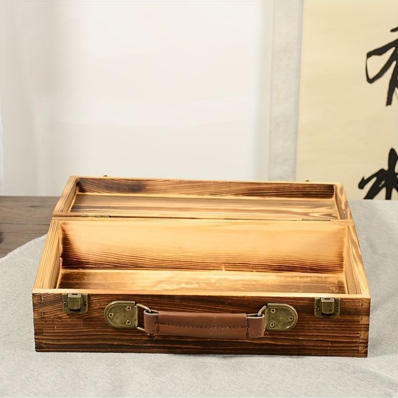 新品?未使用】 木製 収納ケース 収納箱 ヴィンテージ アンティーク 古