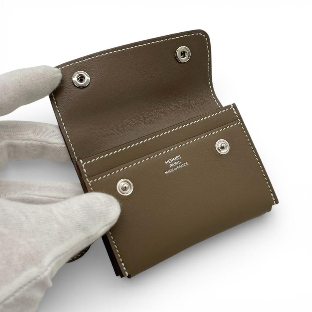 新品未使用】エルメス HERMES ヴォースイフト エルメススナップ カード