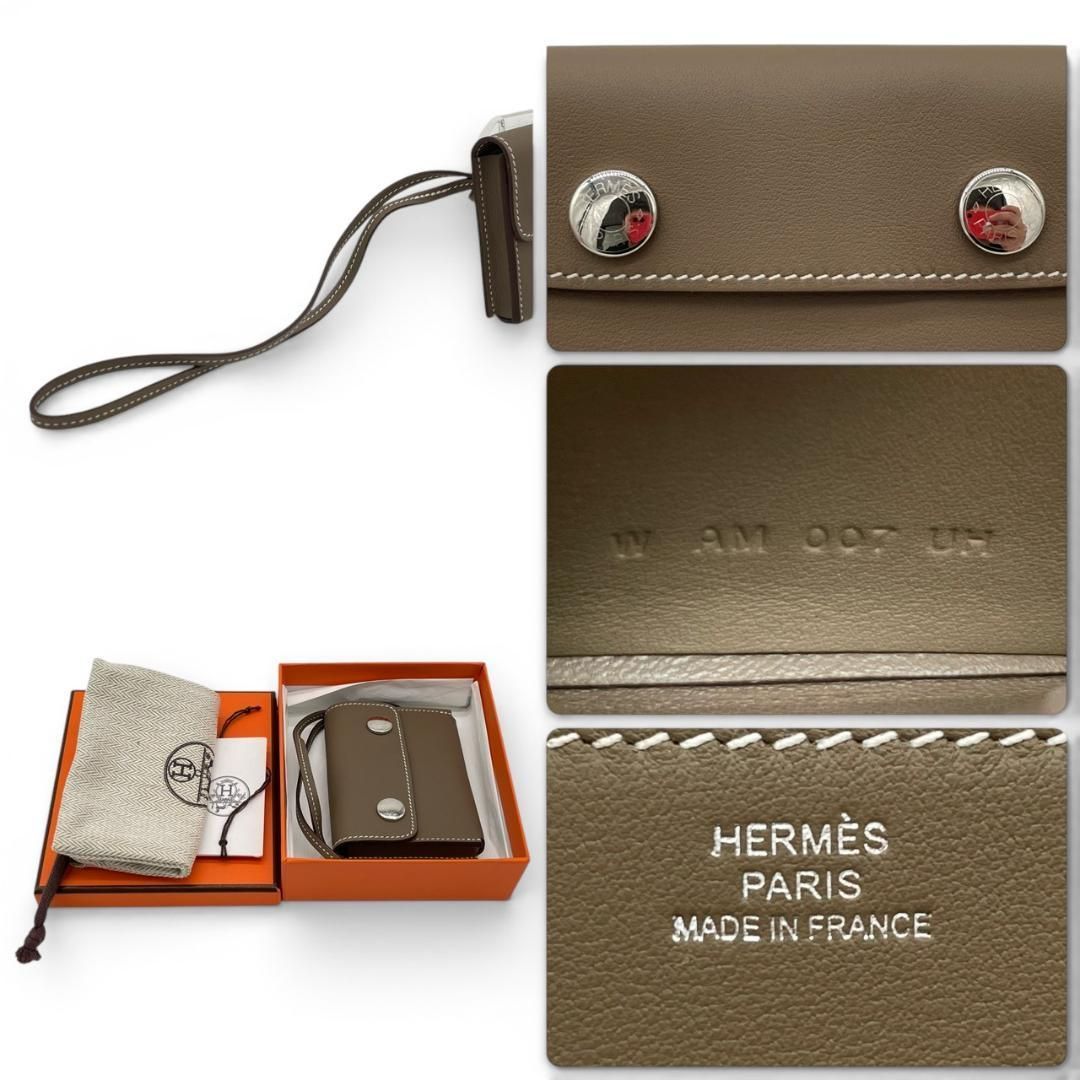 新品未使用】エルメス HERMES ヴォースイフト エルメススナップ カード