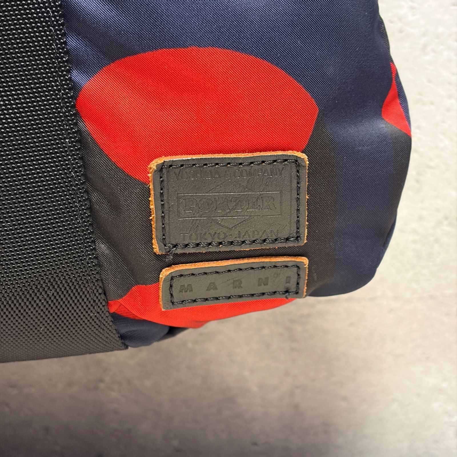 MARNI × PORTER トート リュック 2WAY 薄型 折りたたみ可 マルニ