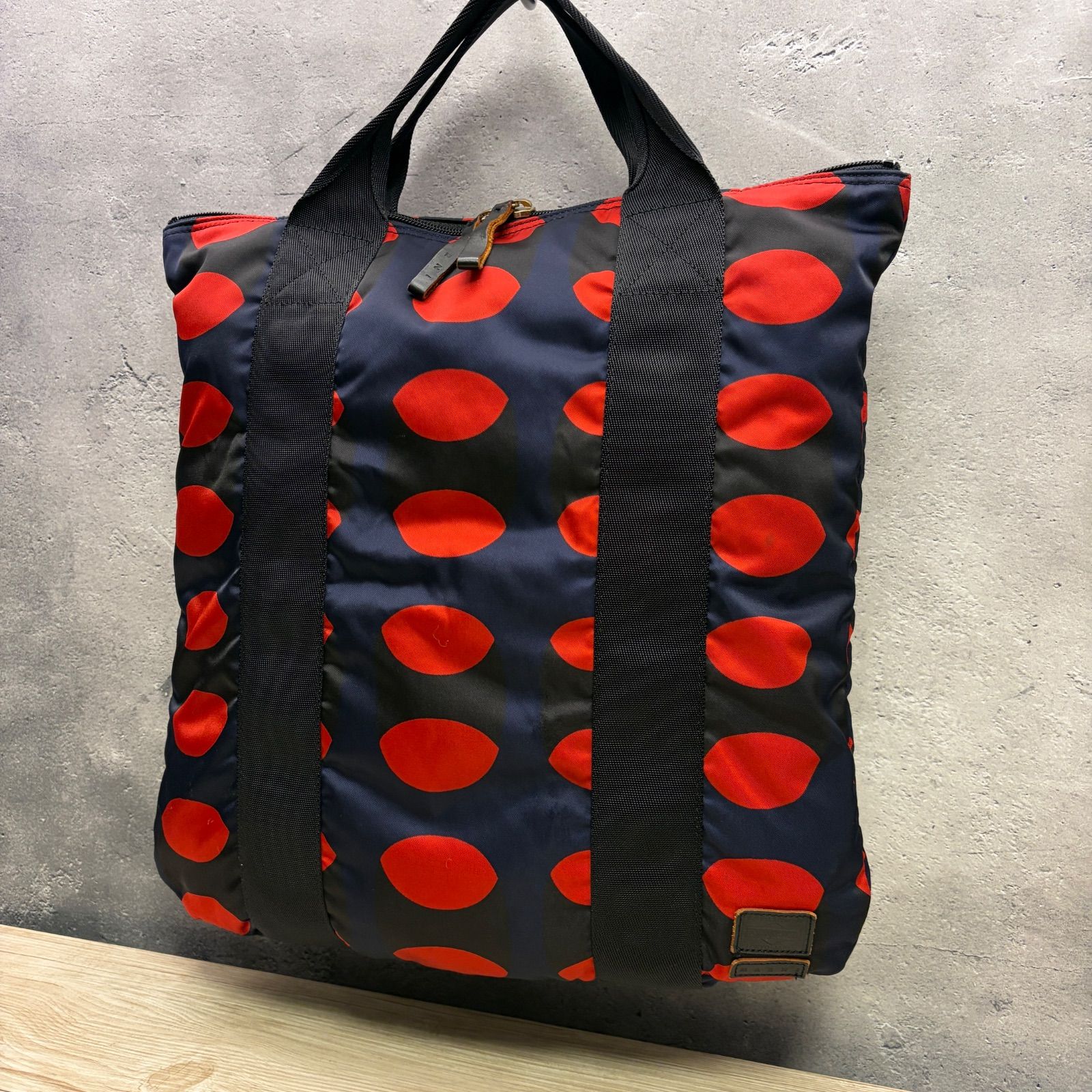 MARNI × PORTER トート リュック 2WAY 薄型 折りたたみ可 マルニ