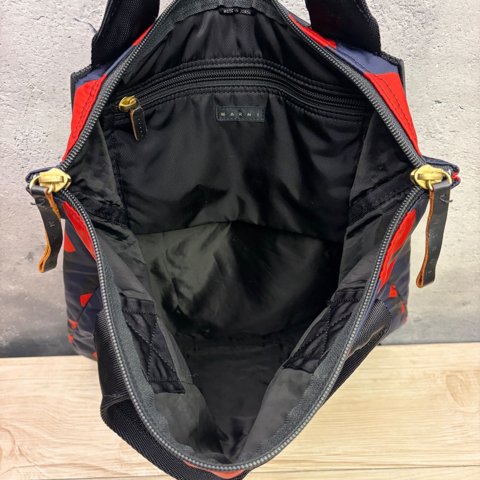 MARNI × PORTER トート リュック 2WAY 薄型 折りたたみ可 マルニ