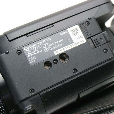 超美品 iVIS HF G20 ブラック 即日発送 デジタルビデオカメラ Canon
