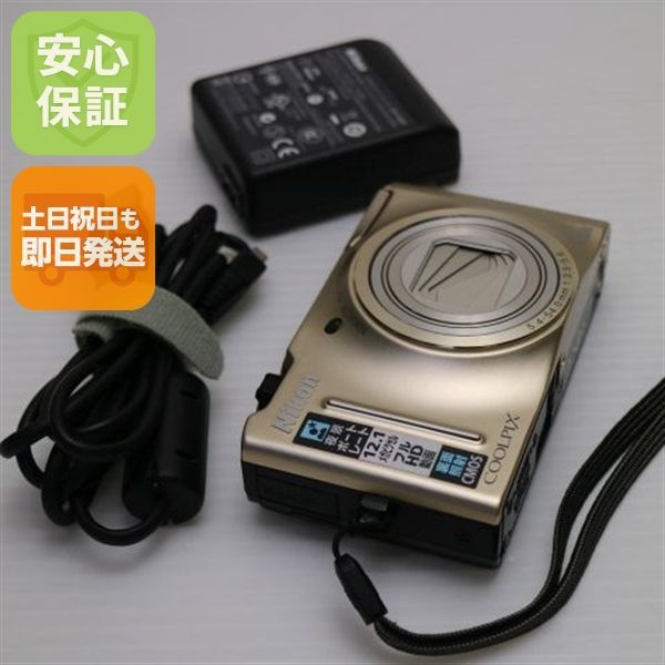 美品 COOLPIX S8100 プレシャスゴールド 即日発送 Nikon デジカメ