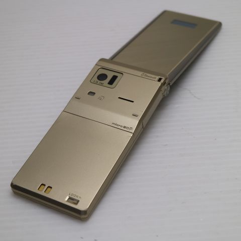 良品中古 F-07F ゴールド 即日発送 ガラケー FUJITSU DoCoMo 本体 白