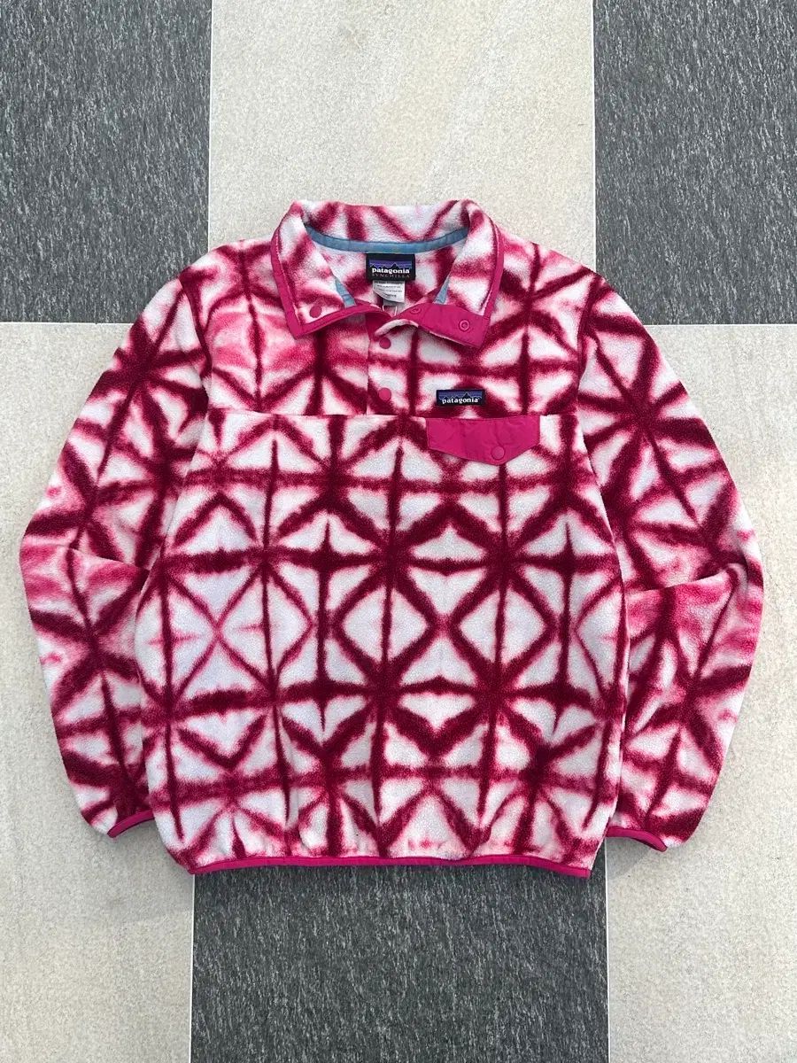  パタゴニア Synchilla ホットピンク パータン スナップ フリース その他 アウター