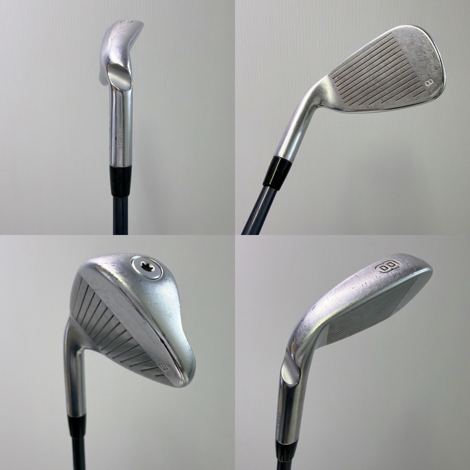 新品グリップ 希少 PING G410 8番単品アイアン 純正カーボン