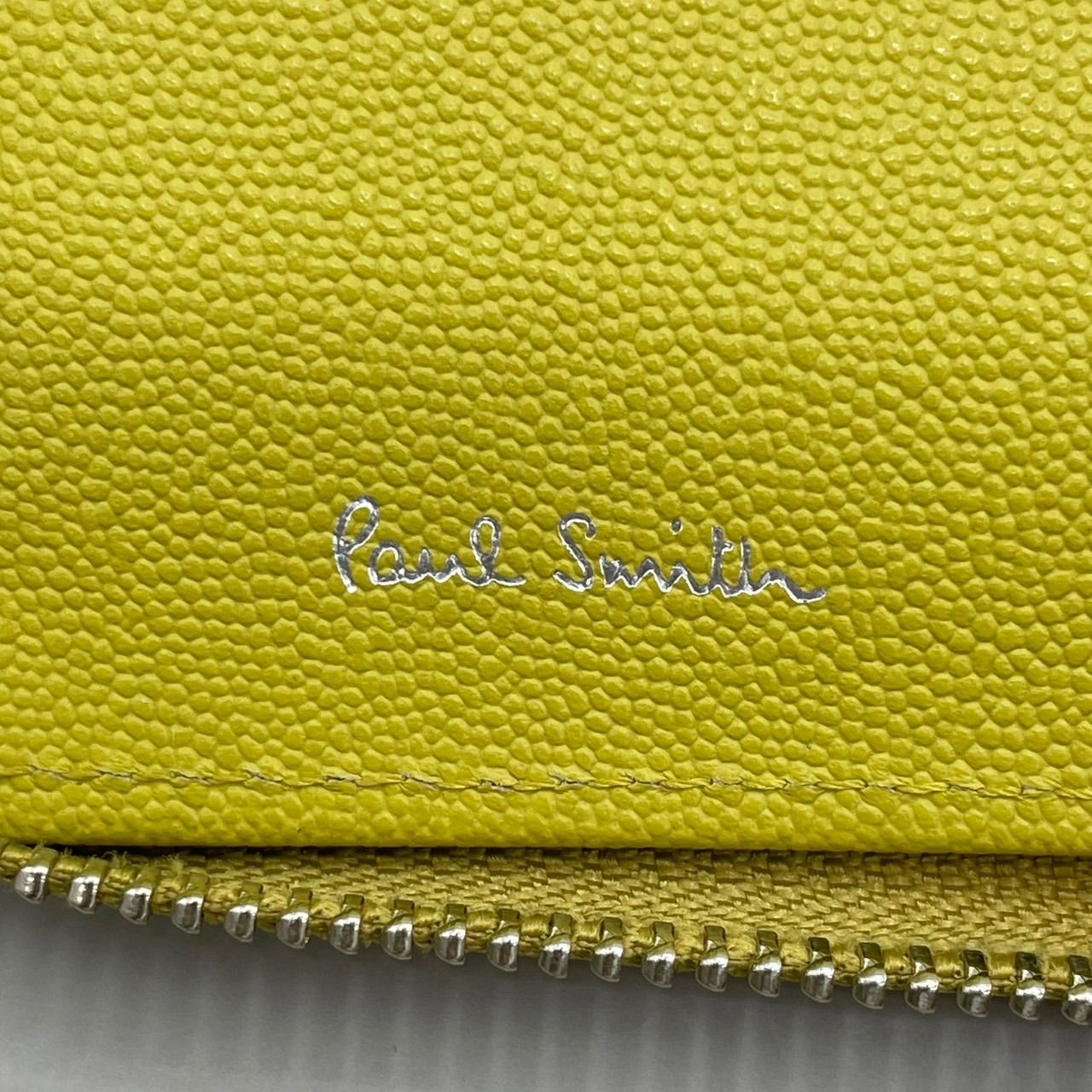 極美品 Paul Smith ポールスミス 二つ折り財布 ラウンドファスナー