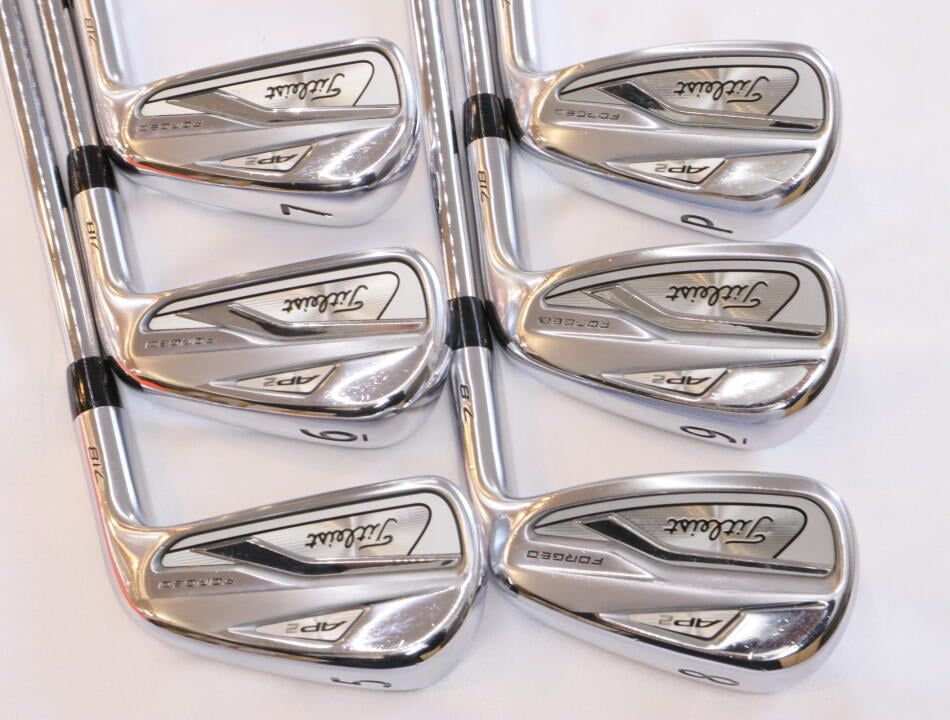 タイトリスト AP 2 718 AMT TOUR WHITE S200フレックス アイアンセット