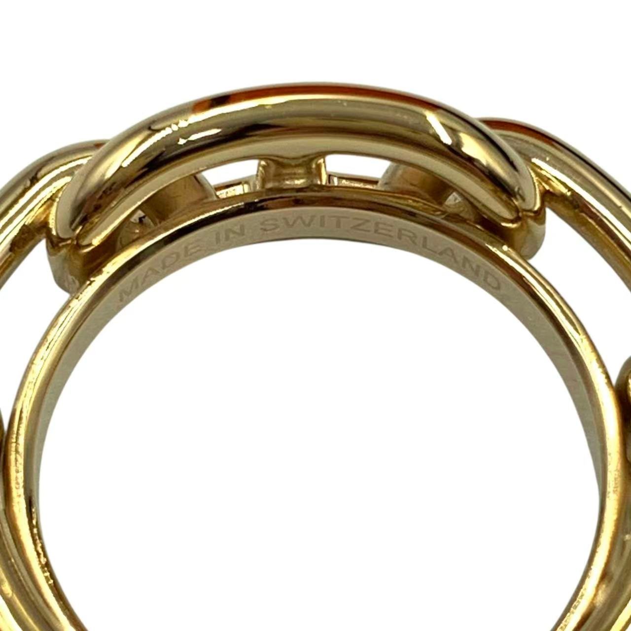 未使用品 HERMES エルメス スカーフリング ゴールド GP