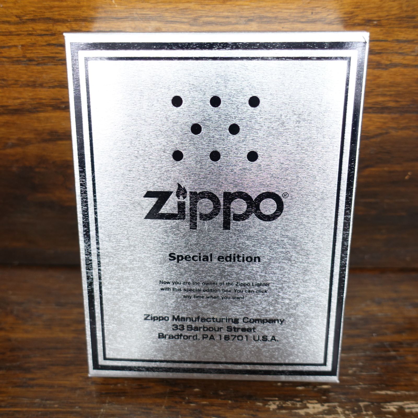未使用品！1996年製 ZIPPO スターリングシルバー STERLING SILVER 925 