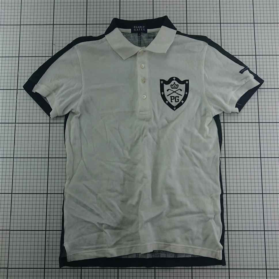 ◇ ⊂ パーリーゲイツ PEARLY GATES ゴルフ ポロシャツ チェック柄