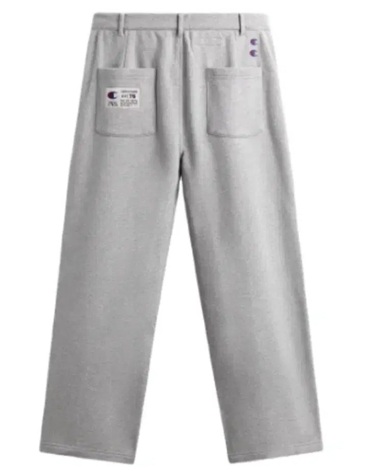 ザラxチャンピオン リラックスドフィット プリーツ パンツ グレー M L