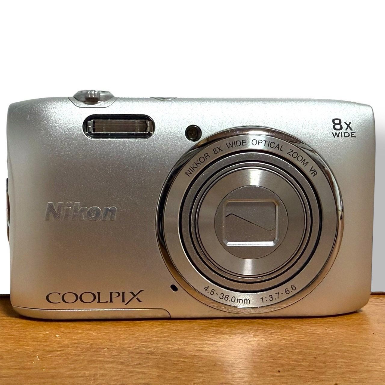 ☆送料無料 美品 Nikon ニコン COOLPIX クールピクス S3600 クリスタル
